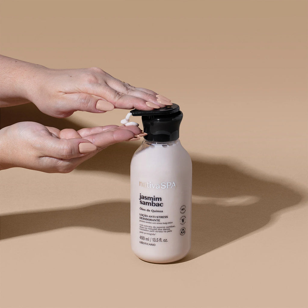 O Boticário Nativa SPA Hidratante Anti-stress Jasmim Sambac 400ml