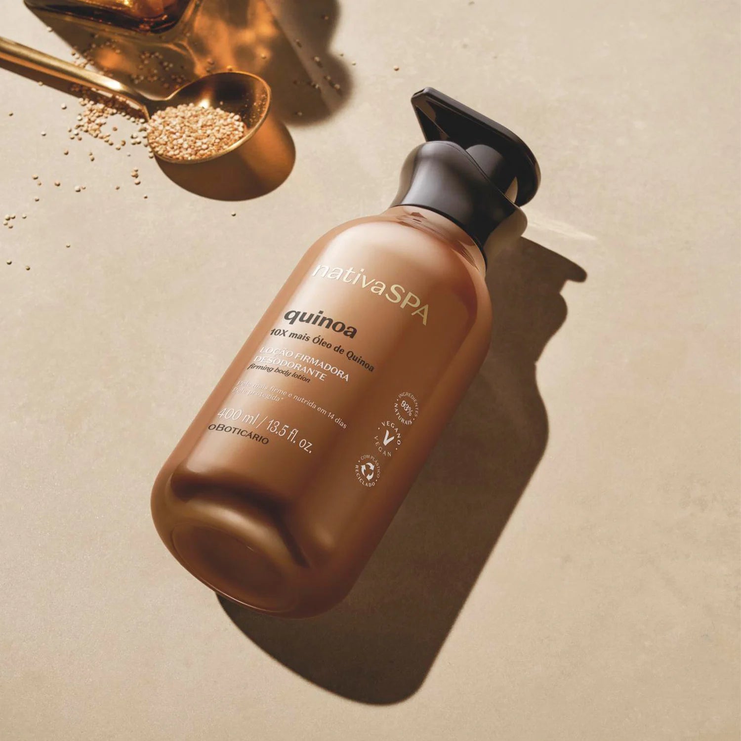 O Boticário Nativa SPA Hidratante Firmador Quinoa 400ml