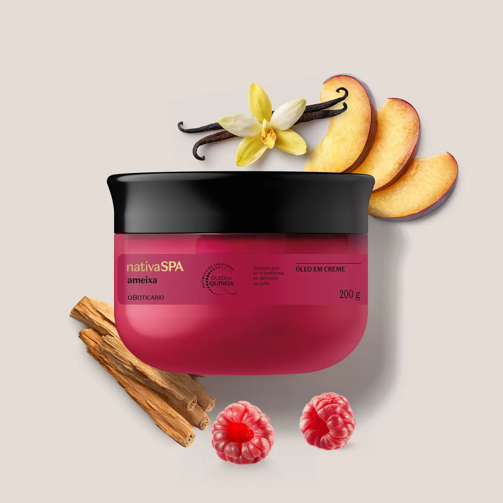 O Boticário Nativa SPA Óleo em Creme Corporal Ameixa 200ml