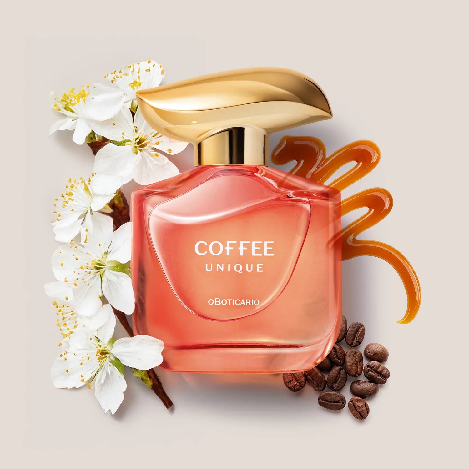O Boticário Coffee Woman Unique Floriental Gourmand Desodorante Colônia 100ml