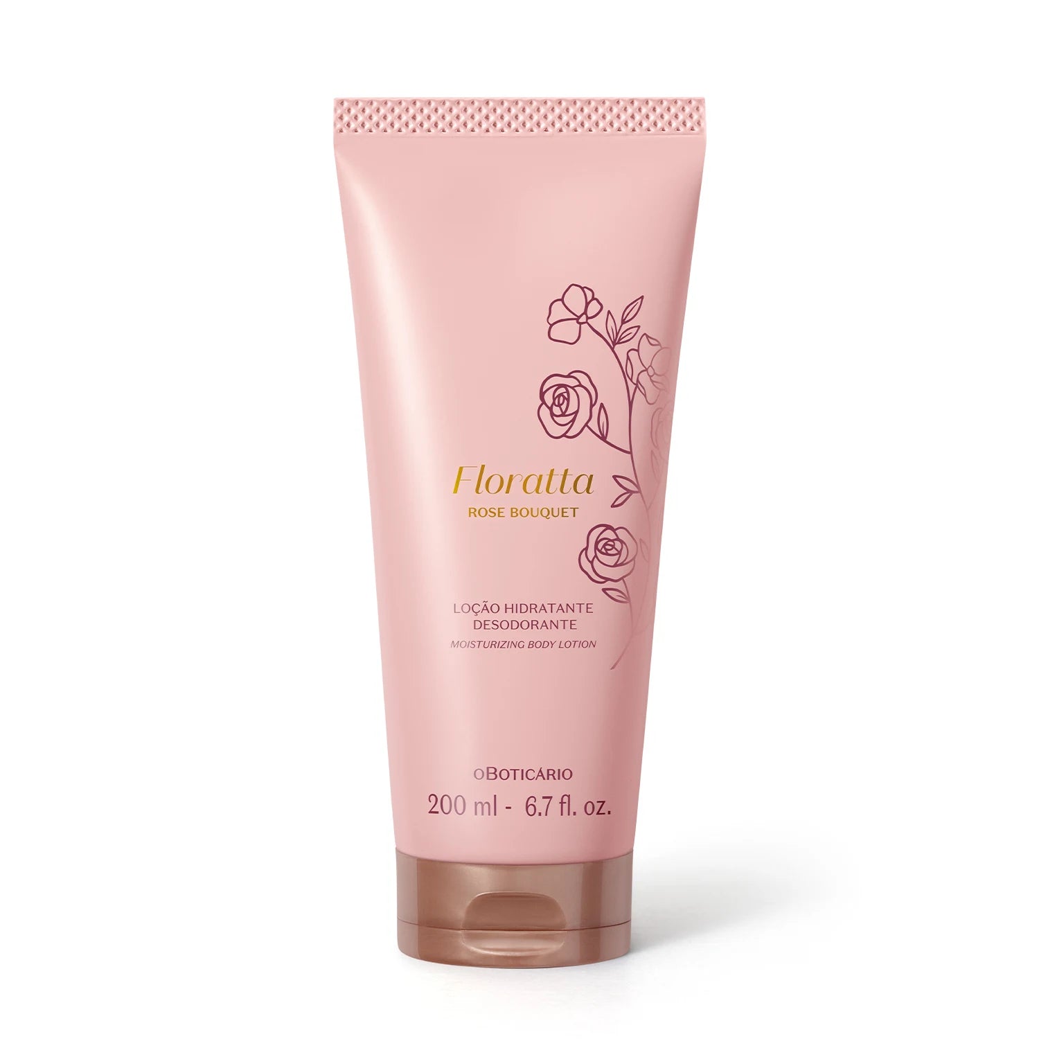 O Boticário Floratta Rose Bouquet Loção Hidratante 200ml Feminino