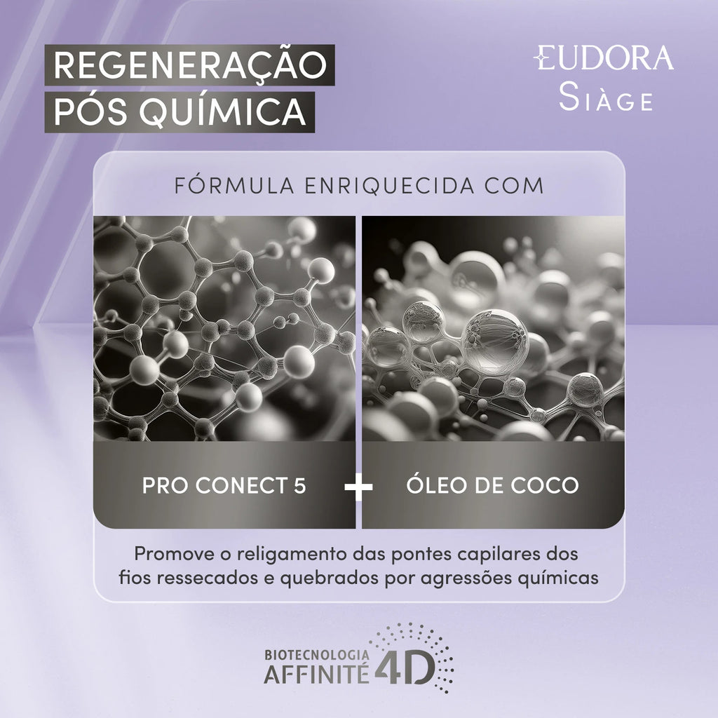 Eudora Siàge Condicionador Regeneração Pós Química 200ml