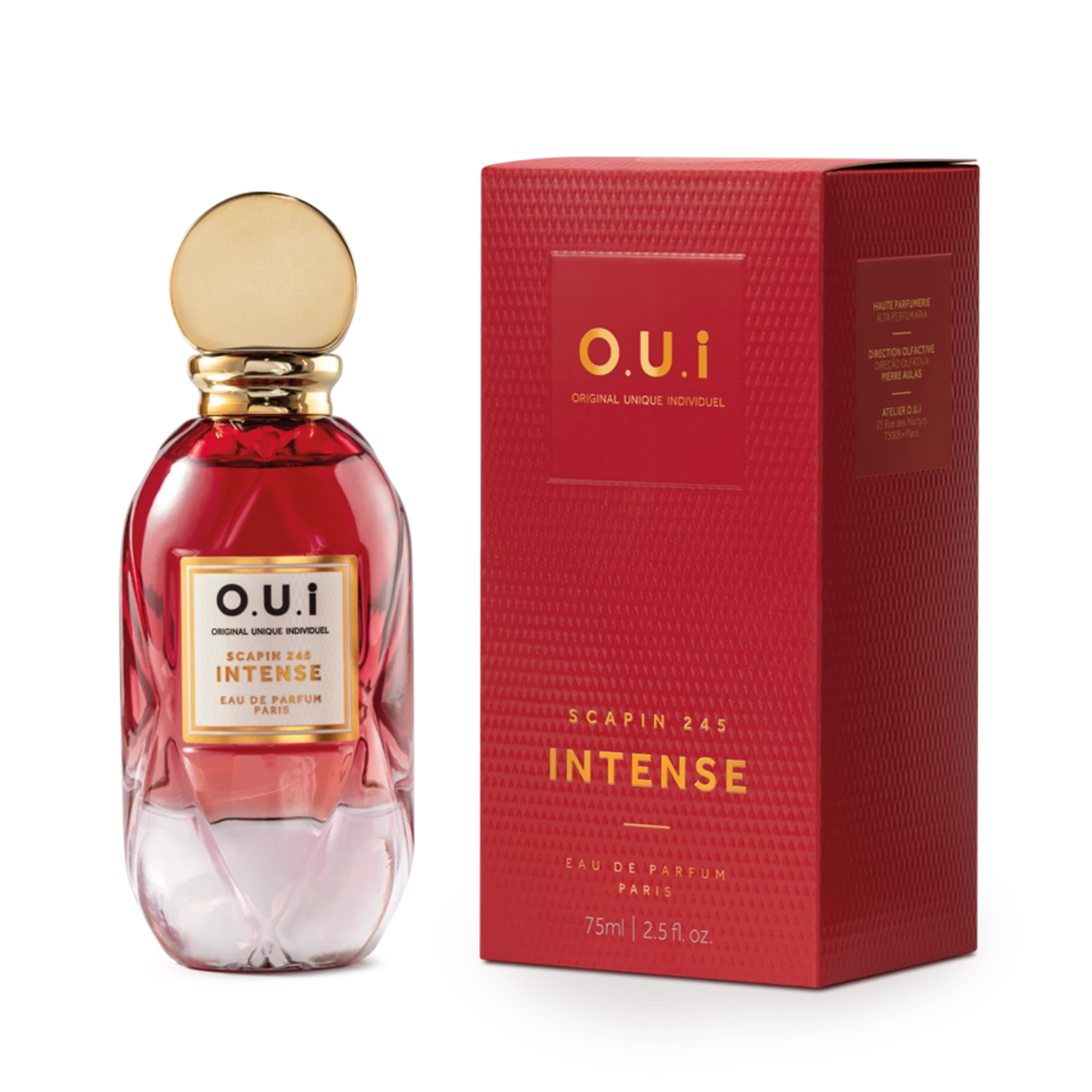O.U.i Scapin 245 Intense Eau De Parfum Feminino 75ml