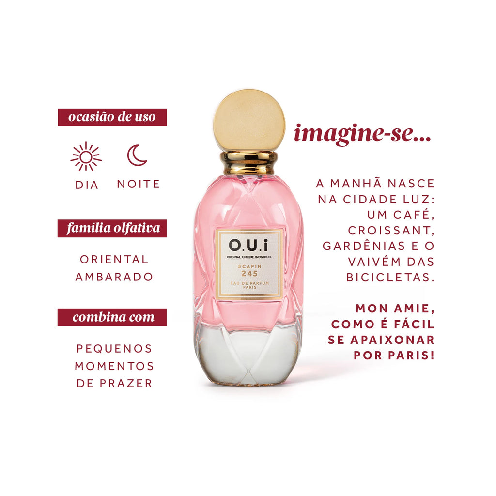 O.U.i Scapin 245 Eau de Parfum Feminino 75ml