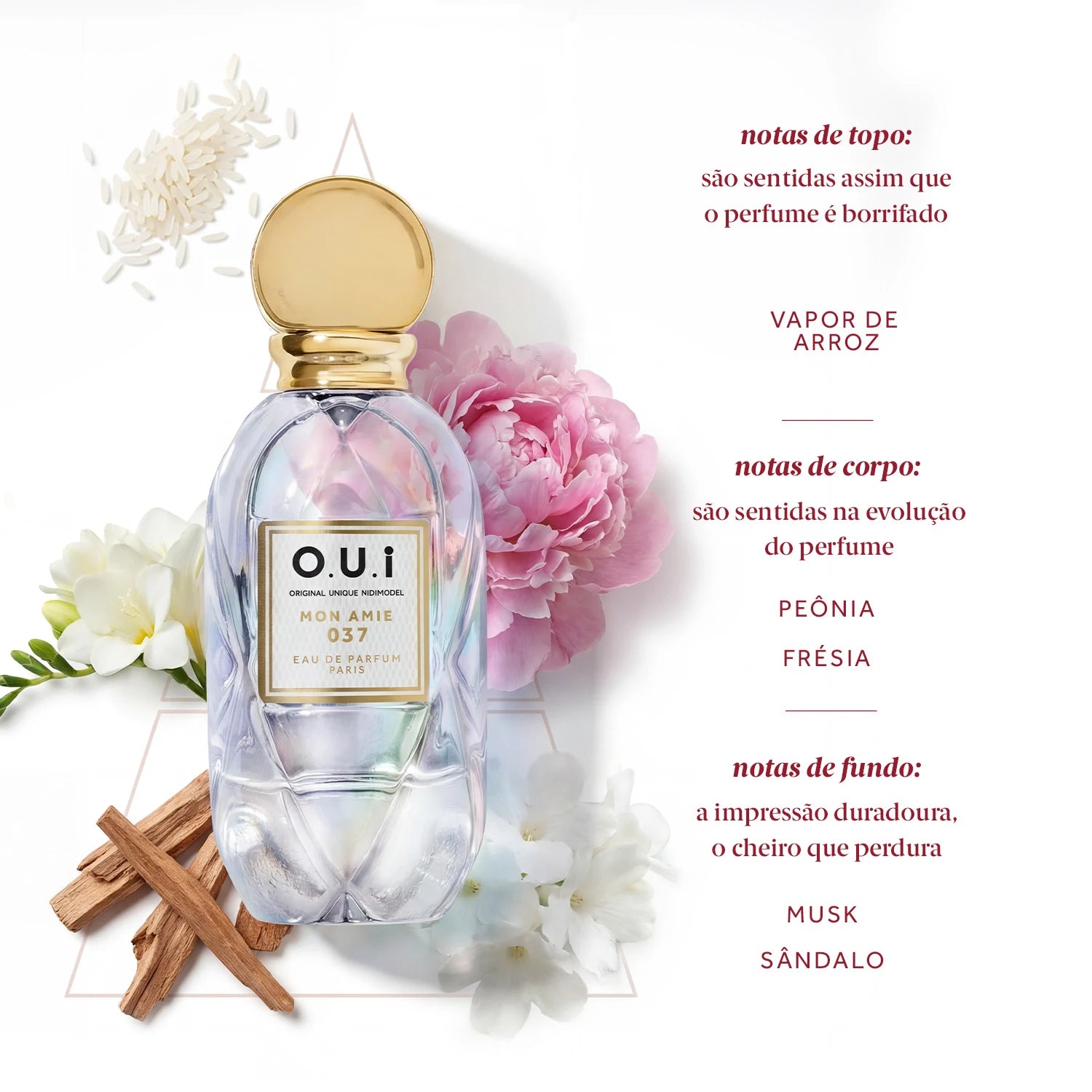 O.U.I Mon Amie 037 Eau De Parfum Feminino 75Ml