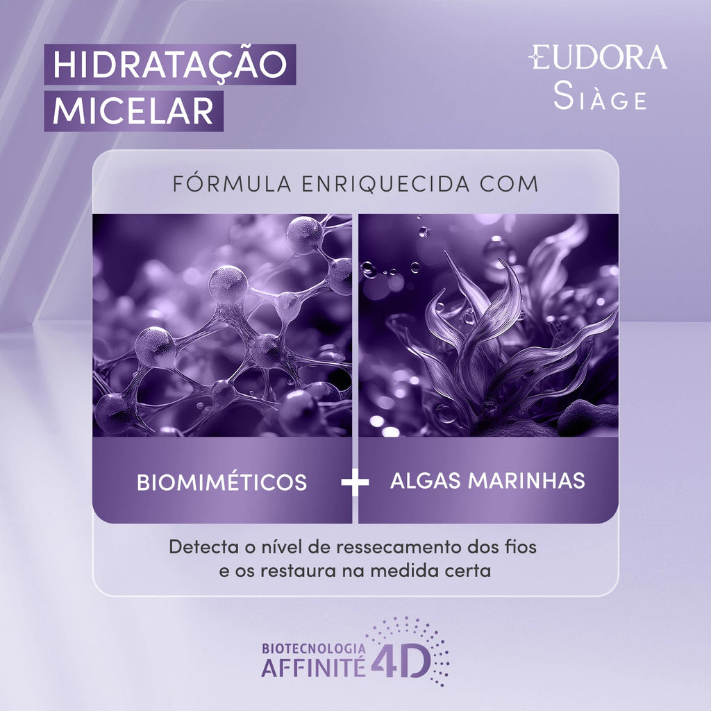 Eudora Siàge Condicionador Hidratação Micelar 250ml