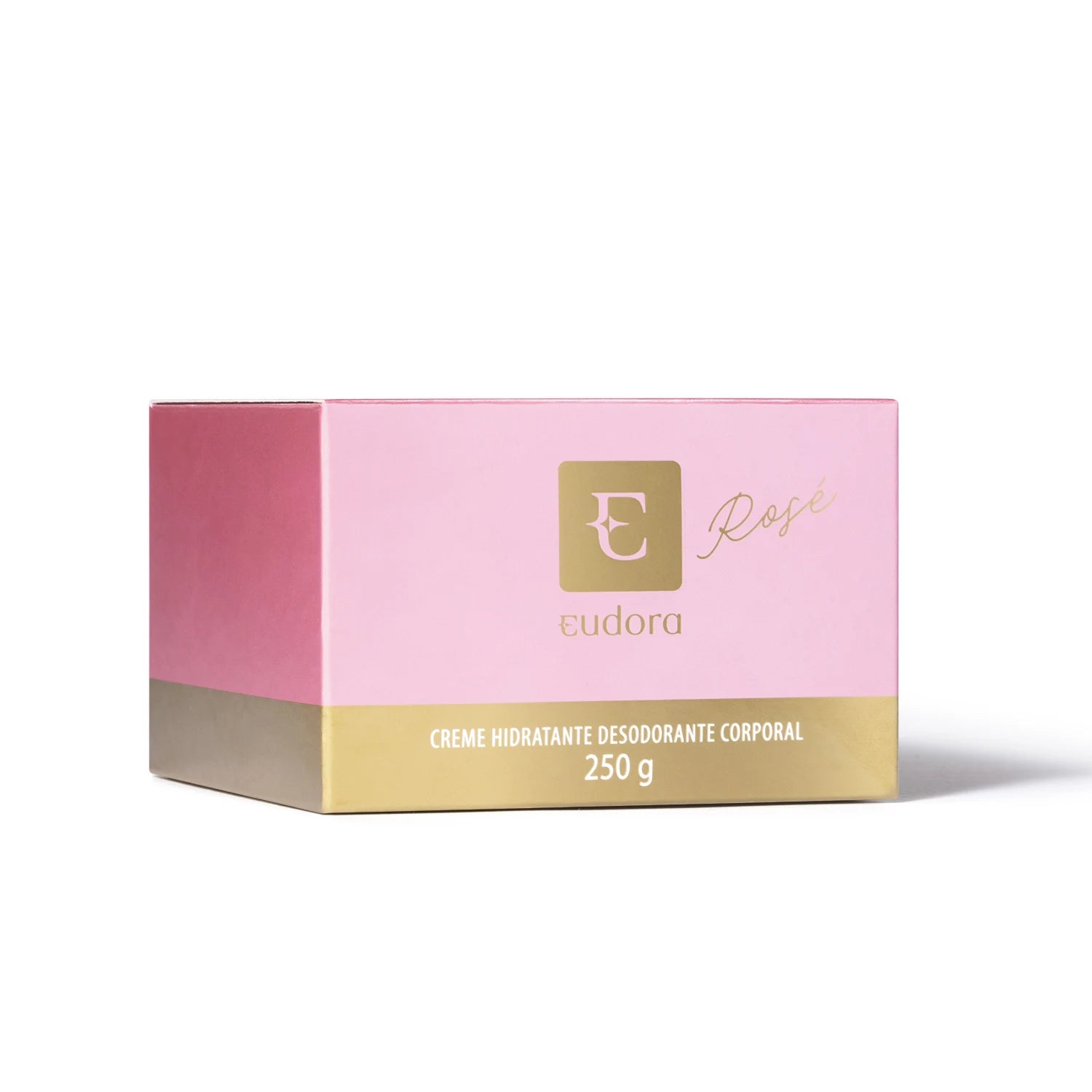 Eudora Creme Acetinado Desodorante Hidratante Corporal Rosé 250G