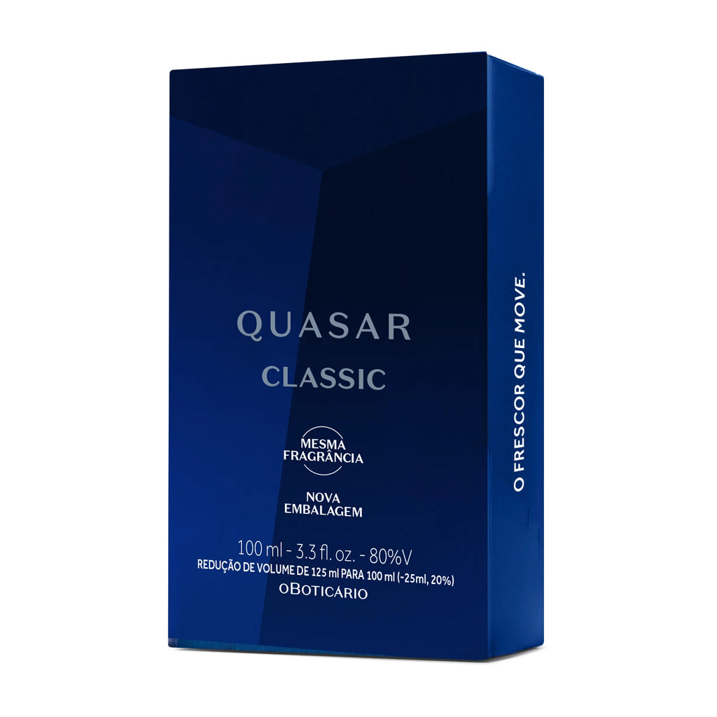 O Boticário Quasar Classic Desodorante Colônia 100Ml