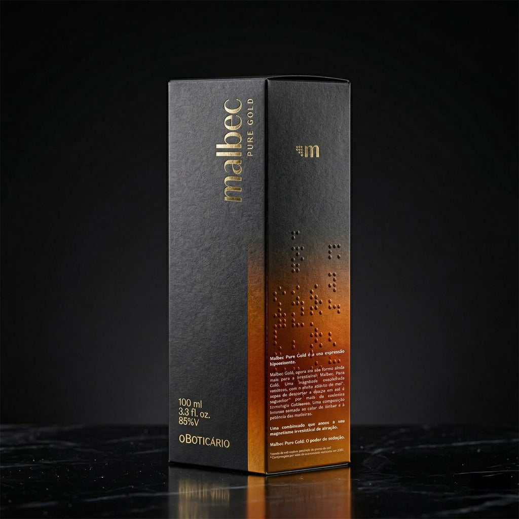 O Boticário Malbec Pure Gold Desodorante Colônia 100Ml