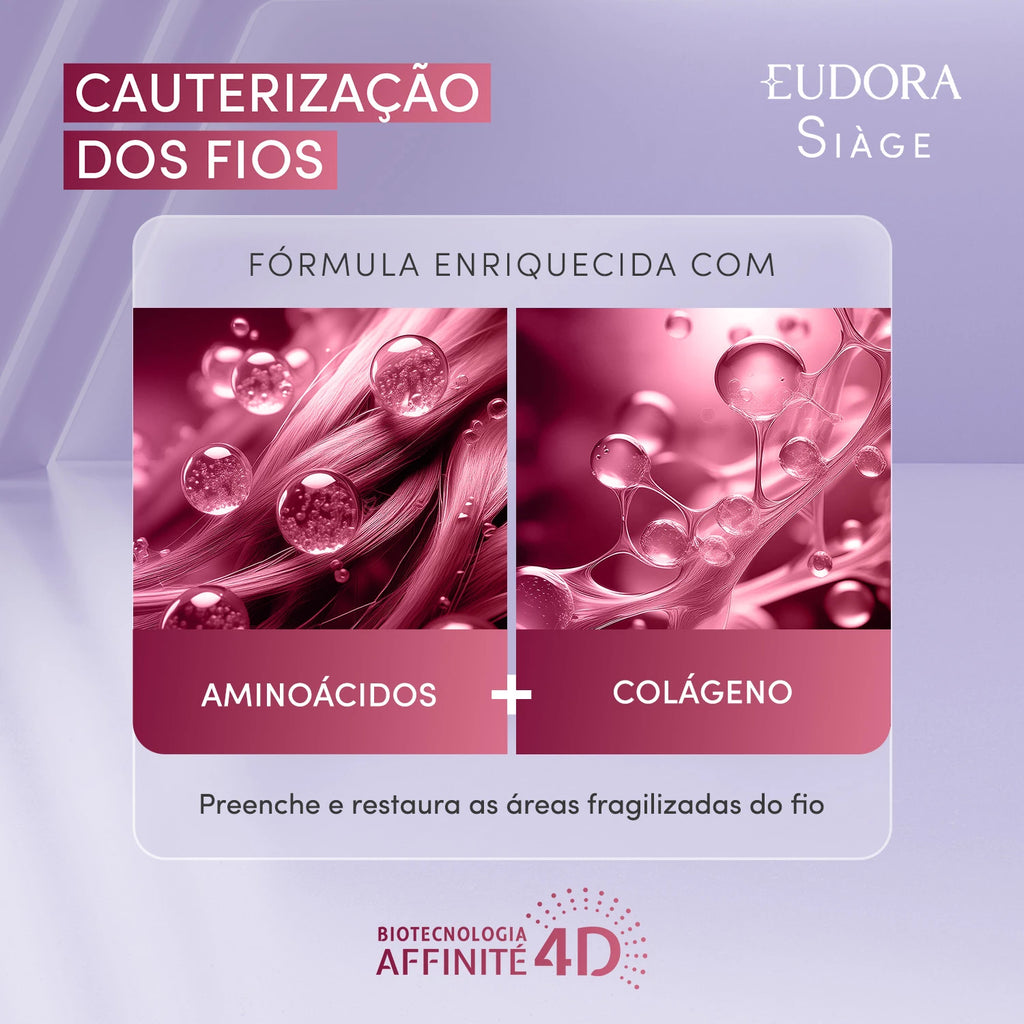 Eudora Siàge Sérum Capilar Hot Therapy Cauterização dos Fios 60ml