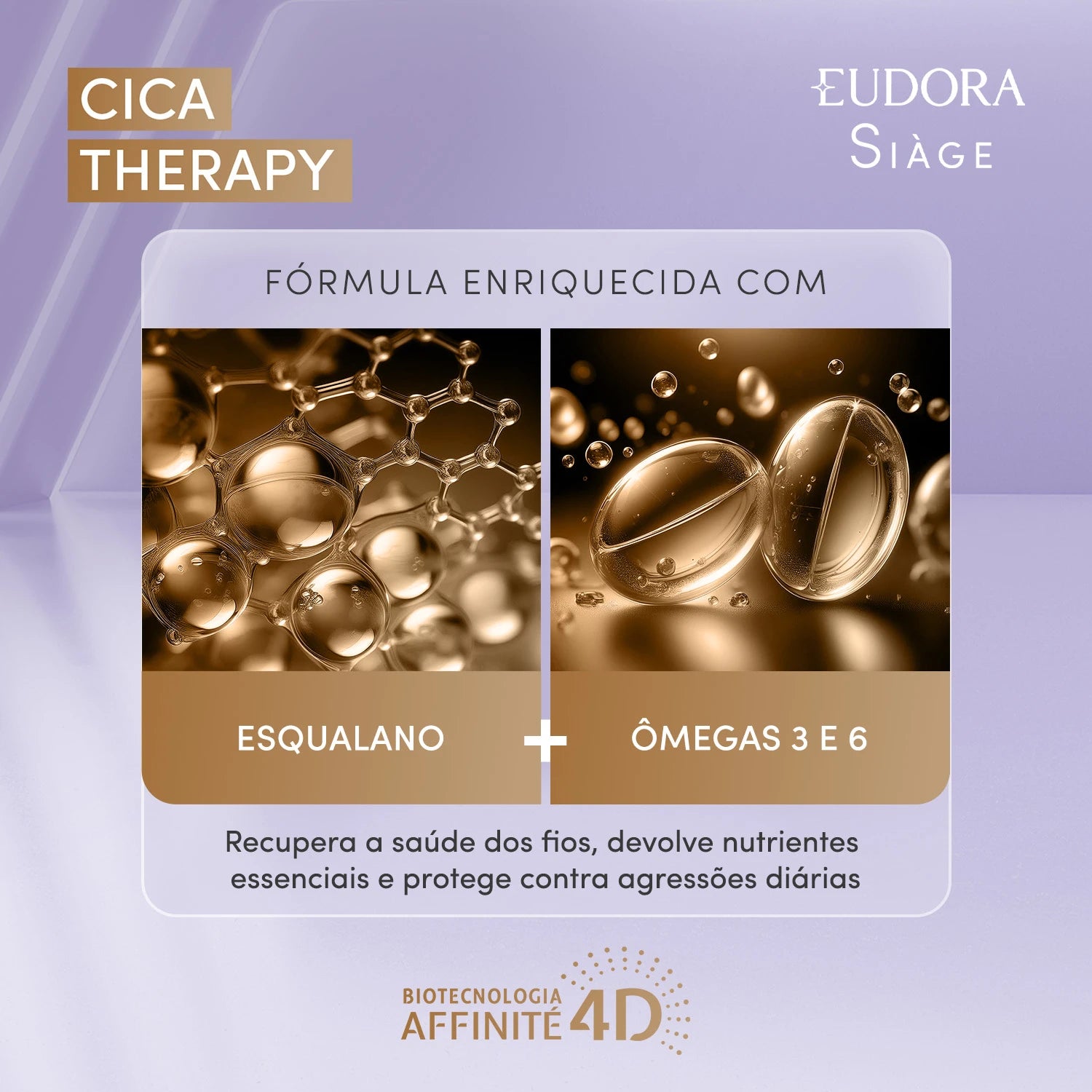 Eudora Siàge Máscara Capilar Cica-Therapy 250g