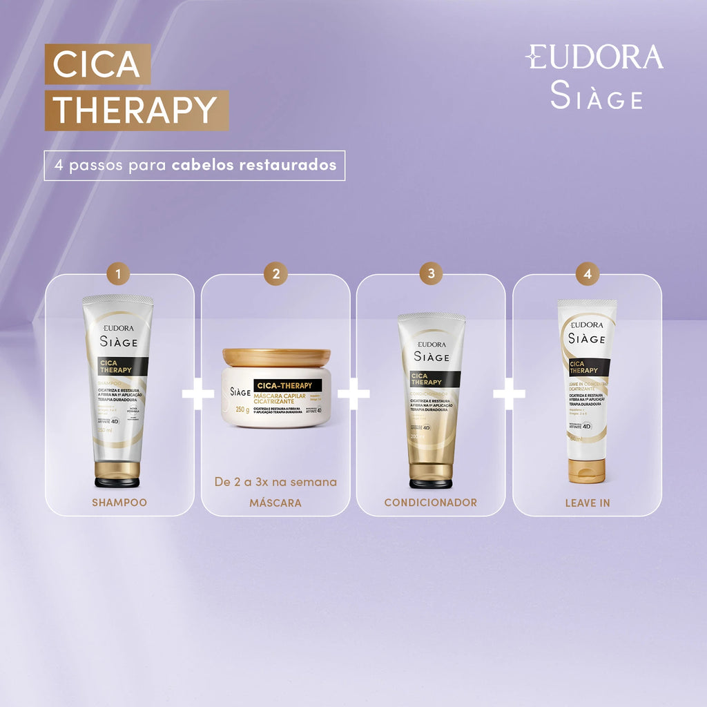 Eudora Siàge Máscara Capilar Cica-Therapy 250g
