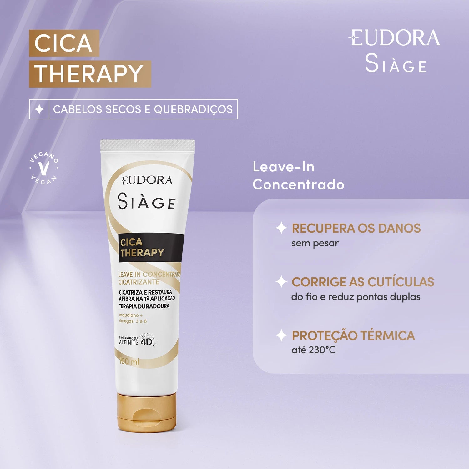 Eudora Siàge Leave-in Cica-Therapy 100ml