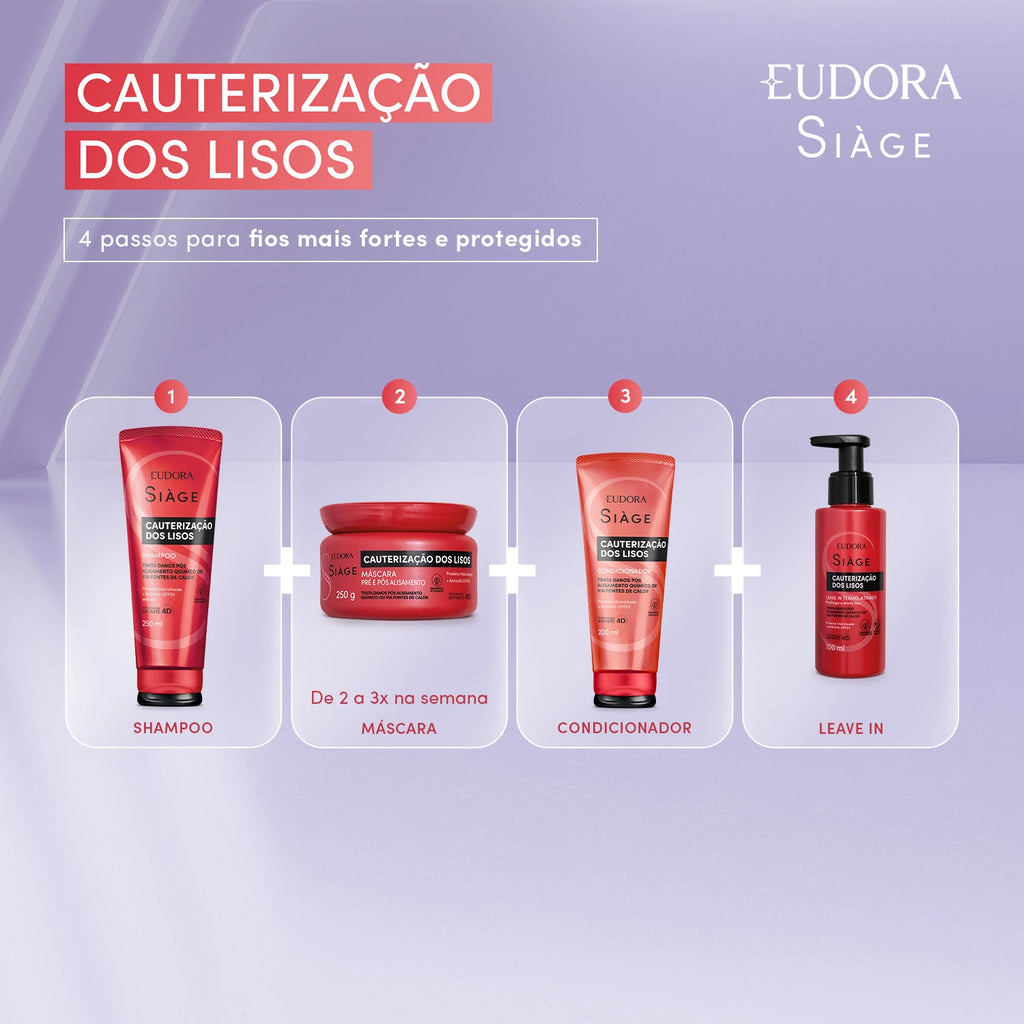 Eudora Siage Mascara Cauterização dos Lisos 250g