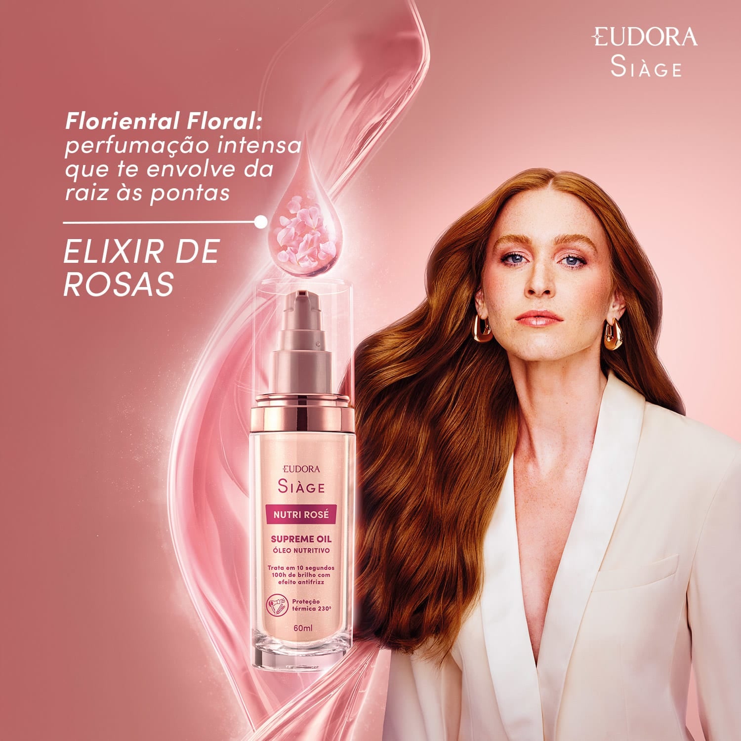 Eudora Siàge Supreme Oil Nutri Rosé 60ml