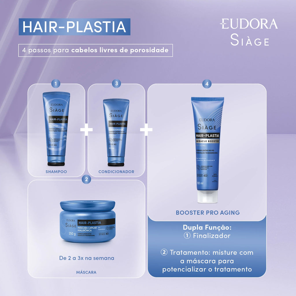 Eudora Siàge Condicionador Hair-Plastia 200ml