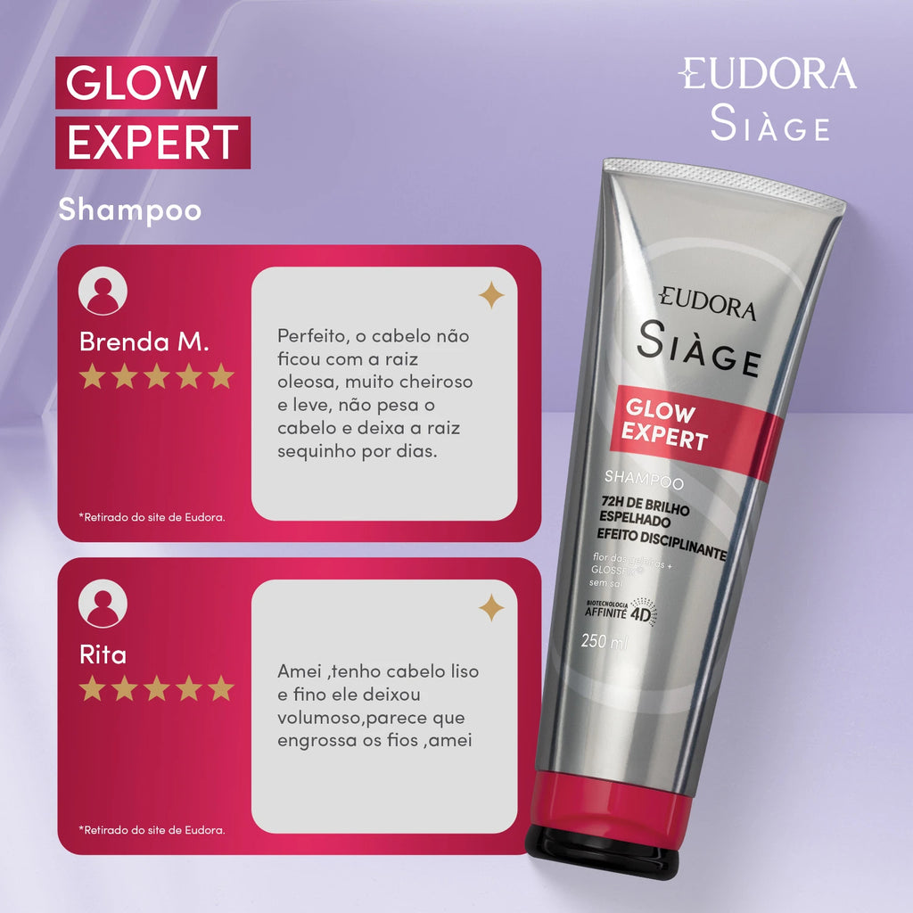 Eudora Shampoo Siàge Glow Expert 250Ml