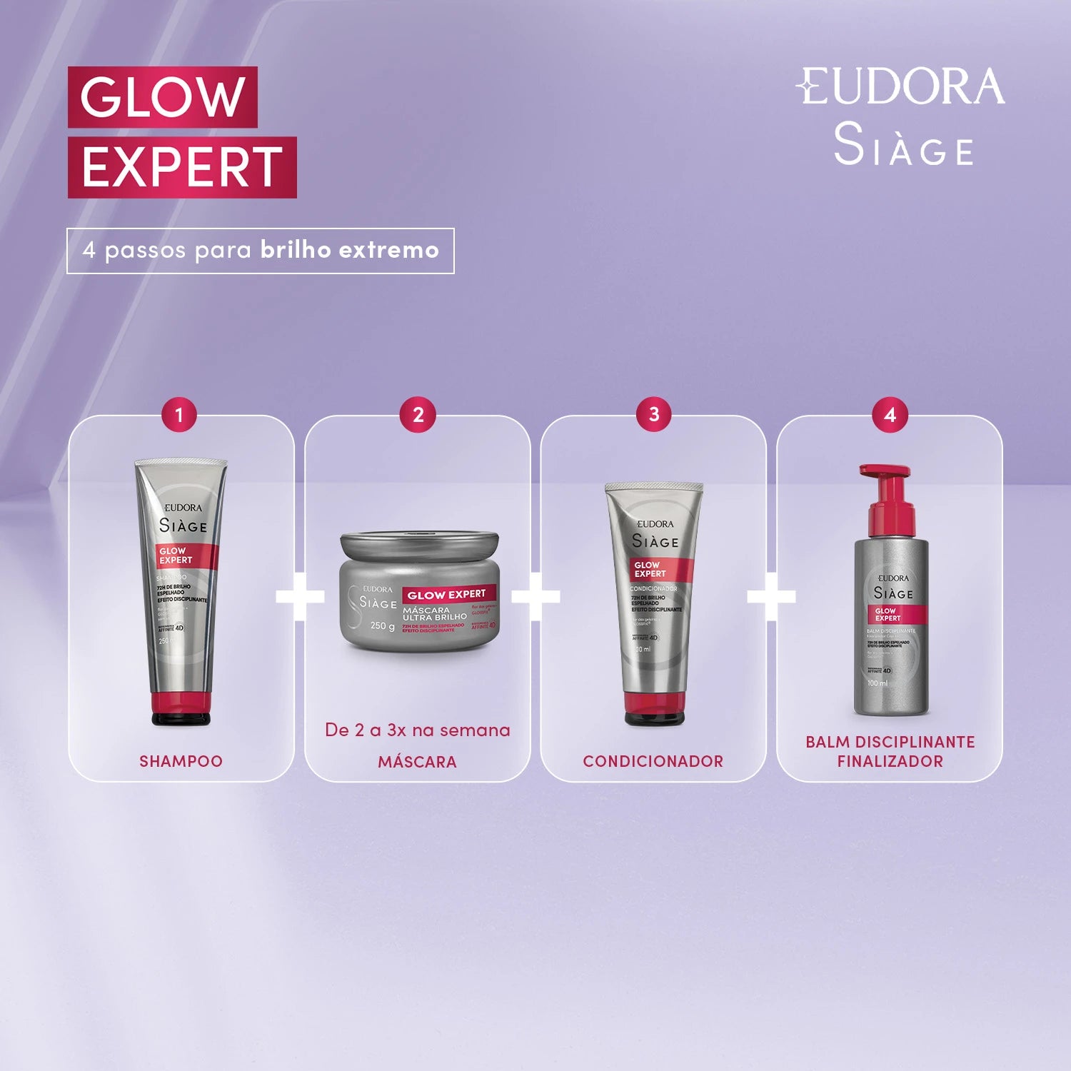 Eudora Shampoo Siàge Glow Expert 250Ml