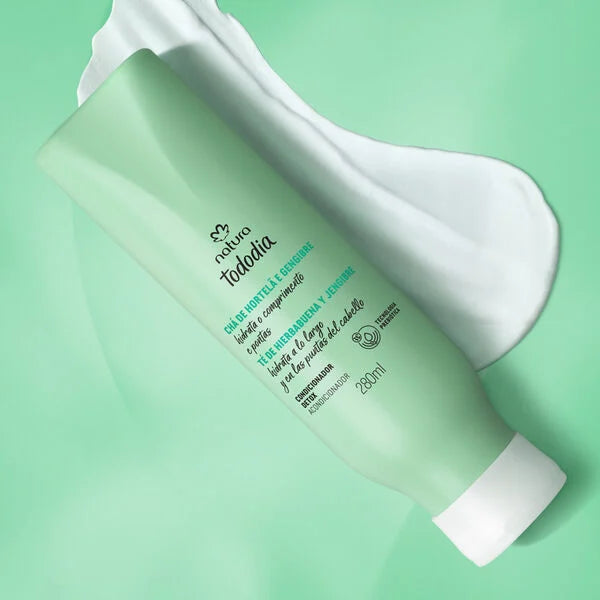 Natura Lumina Condicionador Detox Tododia Chá de Hortelã e Gengibre 280 ml