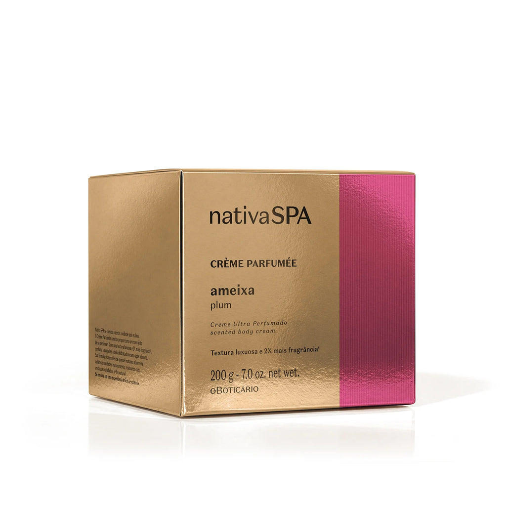 O Boticário Crème Parfumèe Ultra Perfumado Nativa Spa Ameixa 200G
