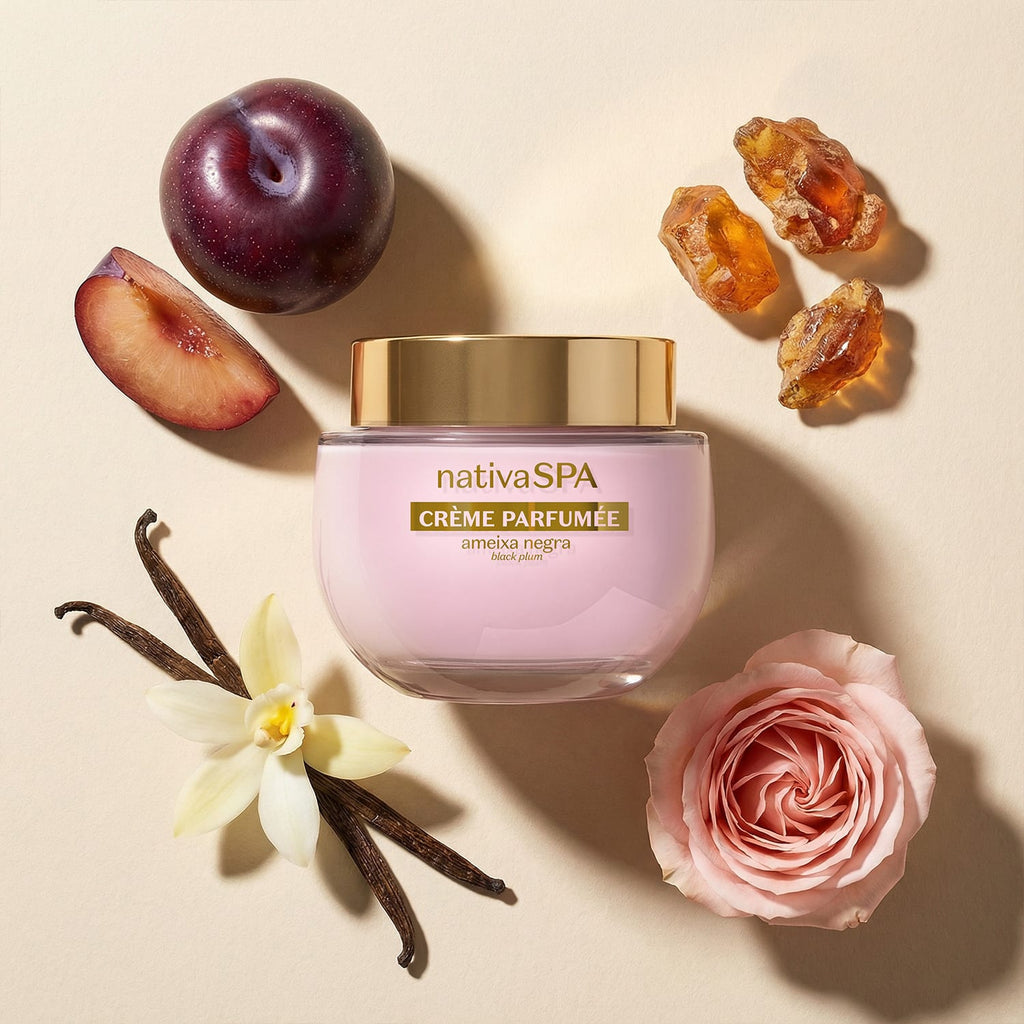 O Boticário Crème Parfumèe Ultra Perfumado Nativa Spa Ameixa Negra 200G
