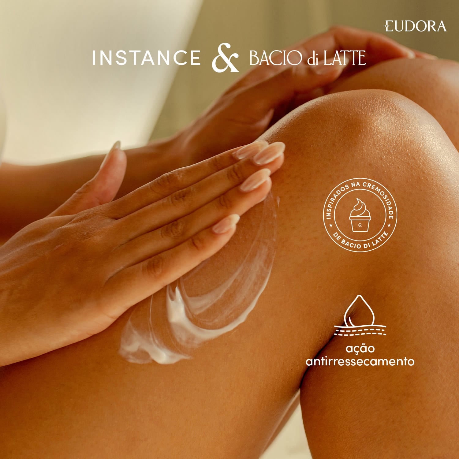 Eudora Manteiga Ultra Hidratante Corporal Instance Pistacchio 150g