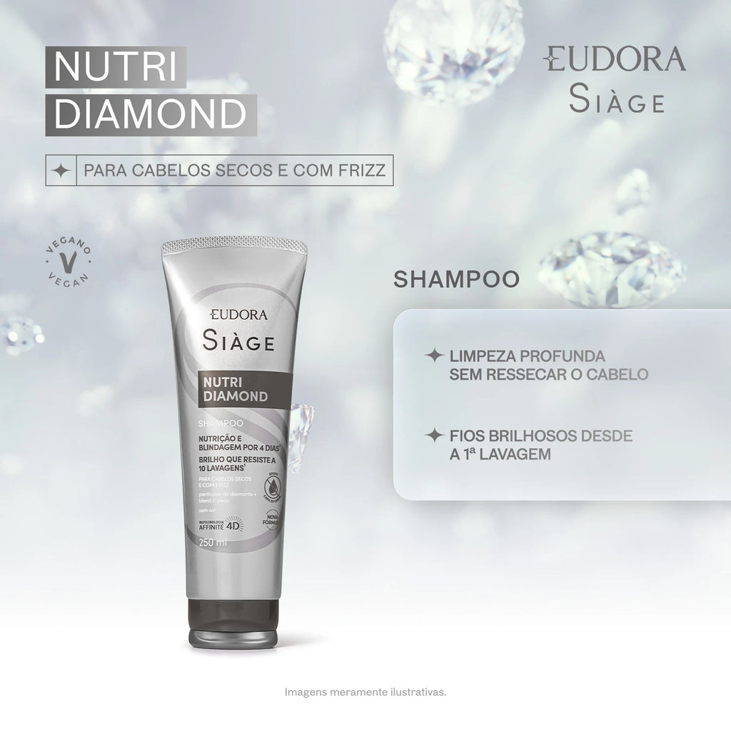 Eudora - Shampoo Siàge Nutri Diamond 250Ml