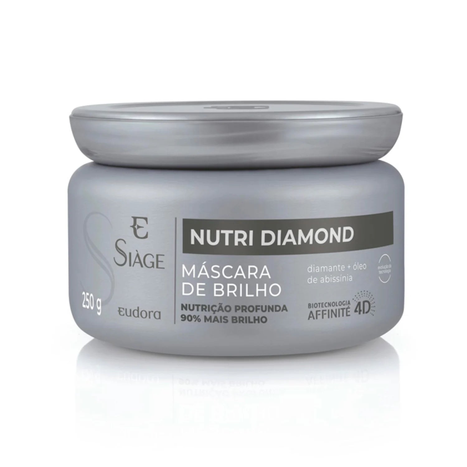 Eudora -  Máscara Capilar De Brilho Siàge Nutri Diamond 250G