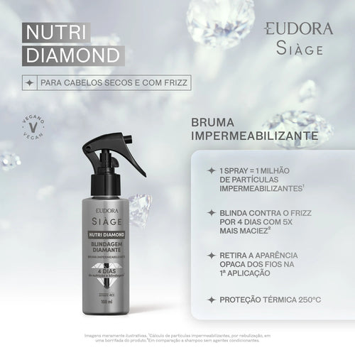 Eudora - Bruma Impermeabilizante Siàge Nutri Diamond 100Ml