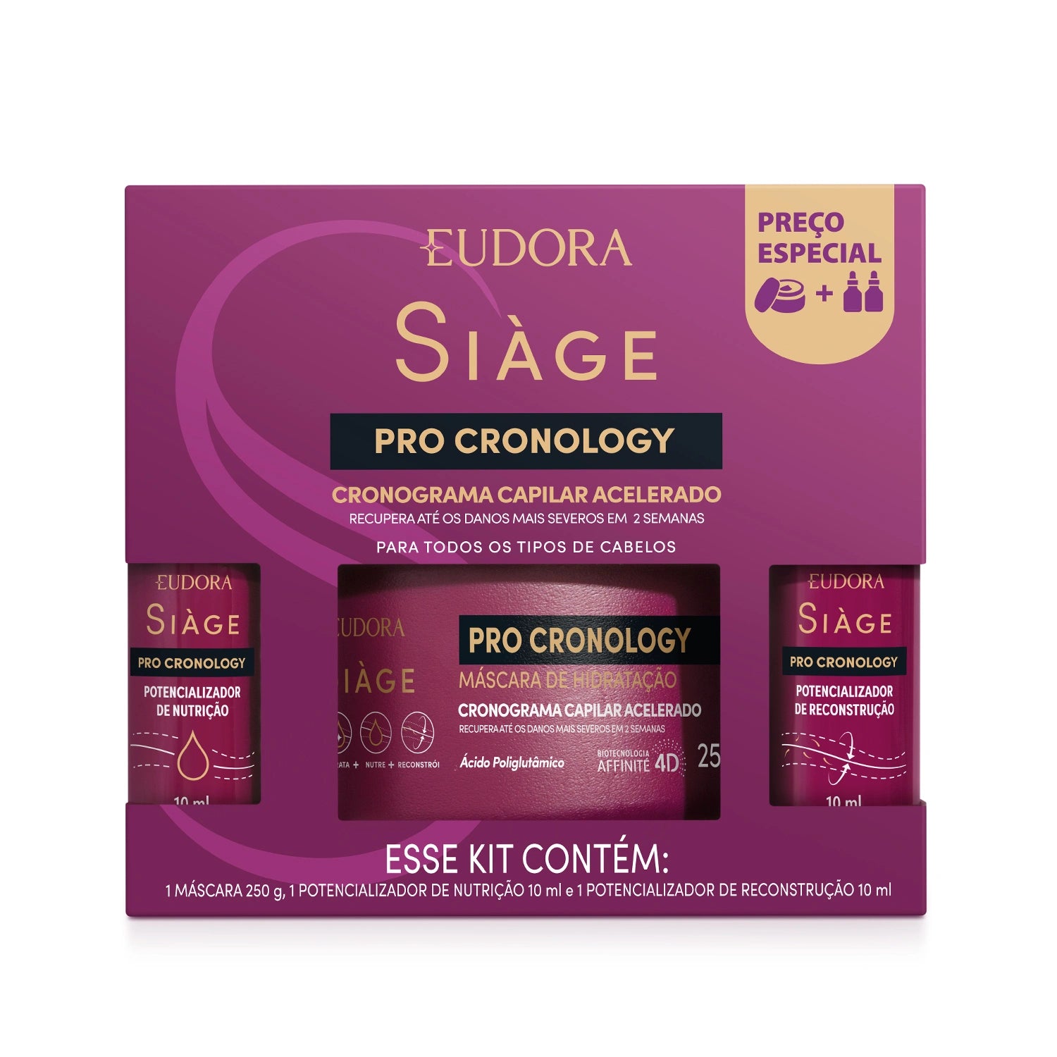 Kit Cronograma Capilar Acelerado Pro Cronology