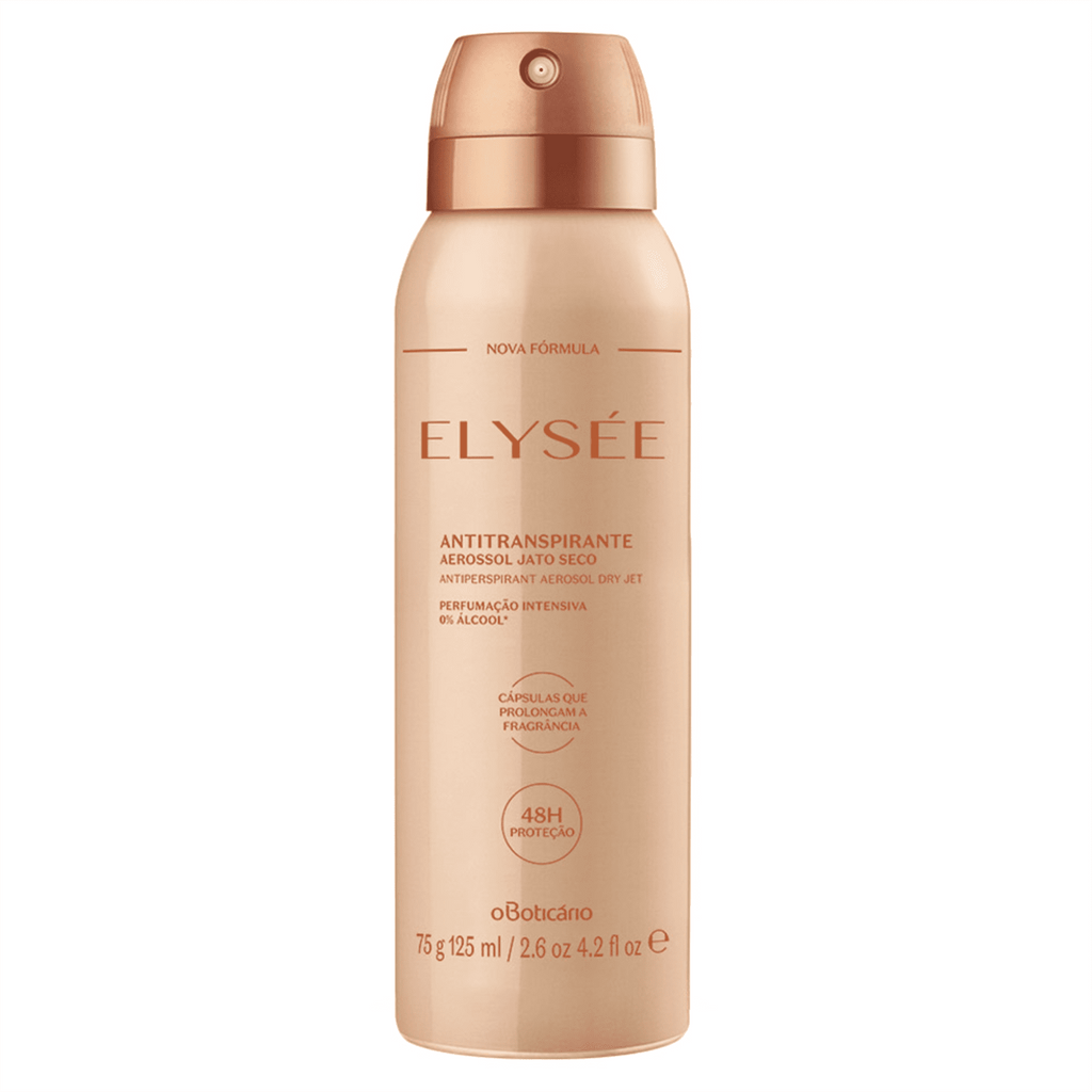 O Boticário Elysée Antitranspirante Aerossol 75g Feminino