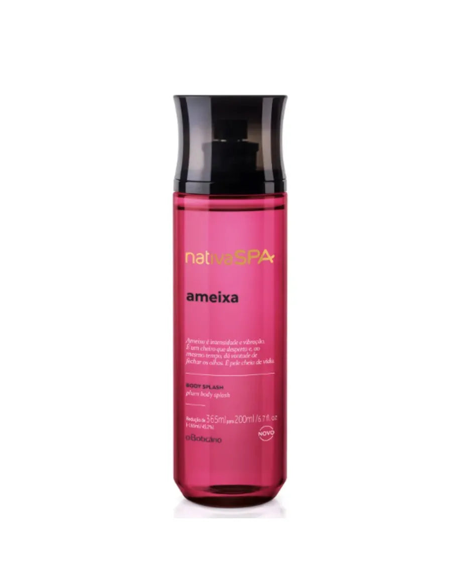 Nativa Spa Plum Deodorant Cologne Body Splash 200ml - Oboticario women's cologne