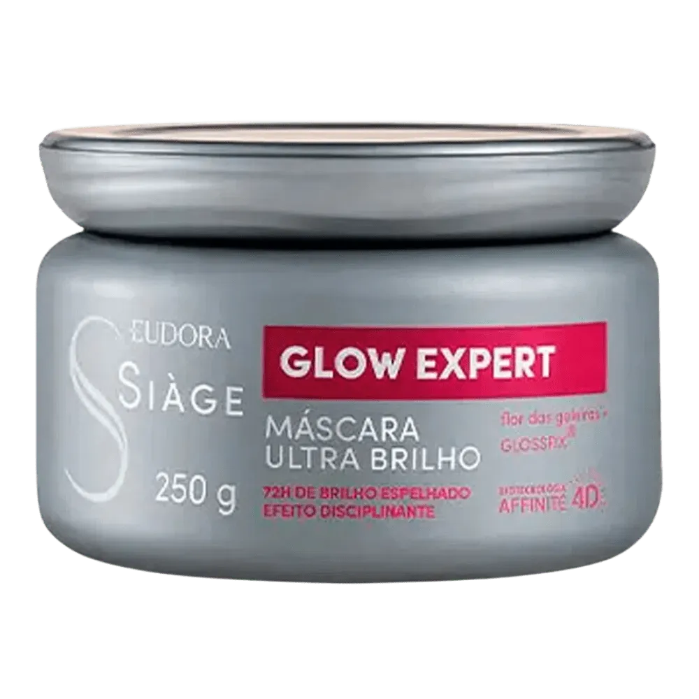 Eudora Siàge Máscara Ultra Brilho Glow Expert 250g